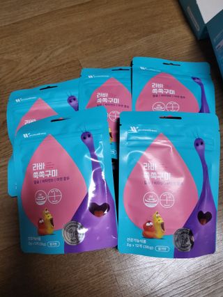 푸름웰니스 라바 쑥쑥구미 36g — 5점을 준 리뷰어가 2022년 4월 올린 사용 사진