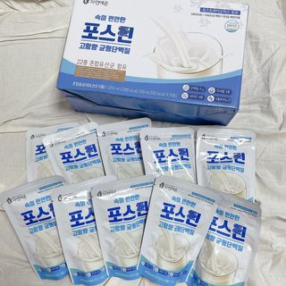 자연에온 마시는 프로틴 고함량 균형단백질 음료 포스틴 125ml 10개입 1BOX — 5점을 준 리뷰어가 2021년 3월 올린 사용 사진