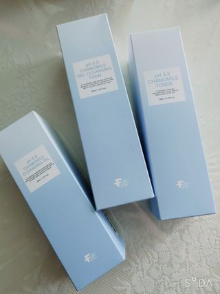페브유 / FABYOU 페브유 pH5.5 캐모마일 젤 클렌징 폼 + 클렌징 오일 + 토너 3종 세트 — 5점을 준 리뷰어가 2021년 7월 올린 사용 사진