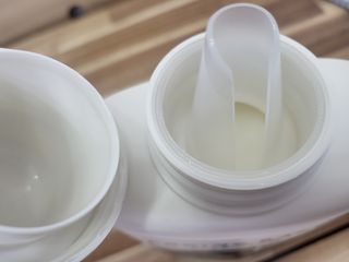 쿠잉베이비 에어워시 세탁세제,섬유유연제 1L — 5점을 준 리뷰어가 2023년 1월 올린 사용 사진