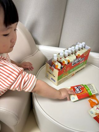 나우캠페인용 [한미사이언스] 우리 아이 튼튼, 엄마 마음 든든! 마시는텐텐 플러스 (100ml*10입) — 5점을 준 리뷰어가 2023년 10월 올린 사용 사진