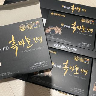 서울약사신협 약사신협_흑마늘진액_70mlx30포 — 5점을 준 리뷰어가 2021년 5월 올린 사용 사진