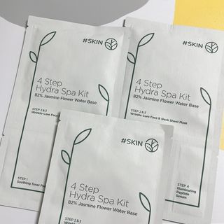태그스킨 4스텝 주름개선 피부미백 영양 마스크팩 3개 세트(최신버전) — 5점을 준 리뷰어가 2022년 5월 올린 사용 사진