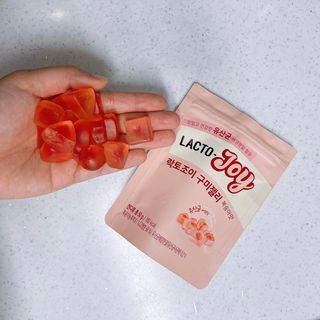 락토조이 구미젤리 복숭아맛 — 5점을 준 리뷰어가 2023년 5월 올린 사용 사진
