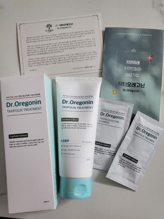 (주)닥터오레고닌 닥터오레고닌 탁시폴린 에디션 트리트먼트 — 5점을 준 리뷰어가 2023년 9월 올린 사용 사진