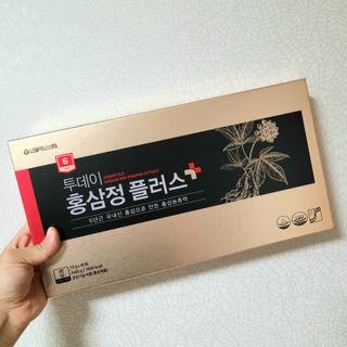 서울약사신협_투데이홍삼정플러스스틱_10g x 60포 — 5점을 준 리뷰어가 2021년 7월 올린 사용 사진