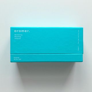 아로메르 리바이탈라이징 블루밍 앰플 10ml x 4ea — 5점을 준 리뷰어가 2021년 8월 올린 사용 사진