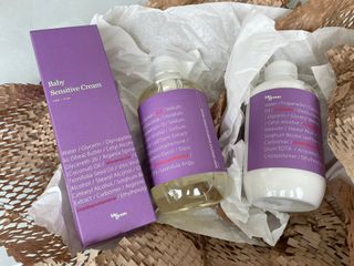 빅그린 베이비라인 3종세트 - 샴푸앤바디워시500ml,올인원로션500ml,바디크림170ml — 5점을 준 리뷰어가 2022년 11월 올린 사용 사진