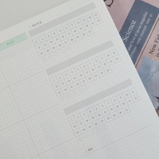 리훈 여러분의 오늘을 채워나갈 수 있도록 도와줄 오늘공부 1년용 스터디플래너 — 5점을 준 리뷰어가 2021년 3월 올린 사용 사진