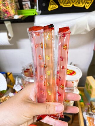 젤리벨리 젤리스틱 어쏘티드 900g — 4점을 준 리뷰어가 2022년 9월 올린 사용 사진