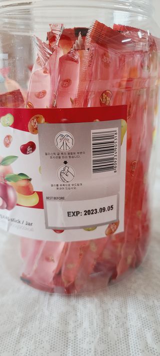 젤리벨리 젤리스틱 어쏘티드 900g — 5점을 준 리뷰어가 2022년 11월 올린 사용 사진