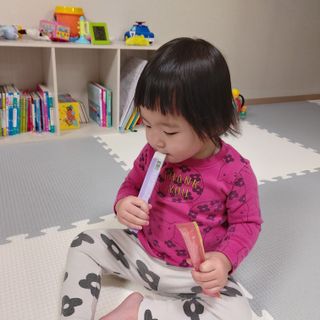 다나음 180도 칼슘젤리+아연면역젤리 — 5점을 준 리뷰어가 2022년 1월 올린 사용 사진