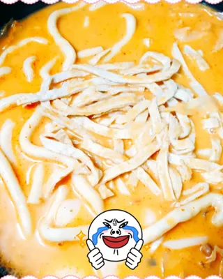 [푸딩팩토리] 로제누들떡볶이 500g / 까르보나라크림누들떡볶이 500g — 5점을 준 리뷰어가 2022년 7월 올린 사용 사진