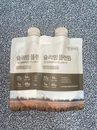 일일하우 슬리밍 플랜B 고소한 귀리맛, 진한 카카오맛 (체중조절식) — 5점을 준 리뷰어가 2023년 8월 올린 사용 사진