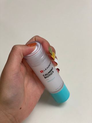 리더스코스메틱 카밍 바이오틱스 앰플 — 5점을 준 리뷰어가 2021년 2월 올린 사용 사진