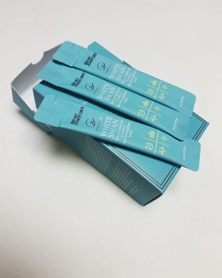 오투에니원 화이트 스완 갈락토미세스 비타민 C 워터 슬리핑 마스크 — 5점을 준 리뷰어가 2023년 2월 올린 사용 사진