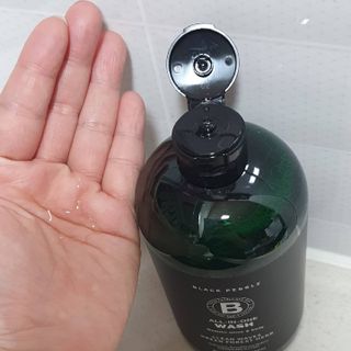 블랙페블 남성청결제 올인원 바디워시 클린 웨이브 — 5점을 준 리뷰어가 2021년 5월 올린 사용 사진