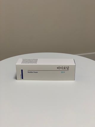 [바이로담] 저자극 약산성버블 폼 폼클렌징 150ml — 5점을 준 리뷰어가 2021년 3월 올린 사용 사진