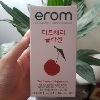 이롬 erom 타트체리 콜라겐 — 5점을 준 리뷰어가 2021년 3월 올린 사용 사진