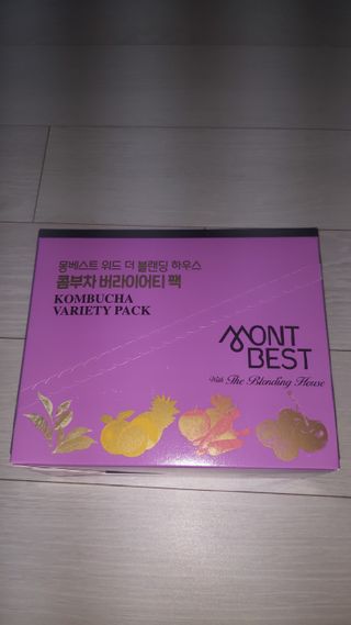 몽베스트 위드더 블랜딩 하우스 콤부차 _ 버라이어티팩 — 5점을 준 리뷰어가 2023년 6월 올린 사용 사진