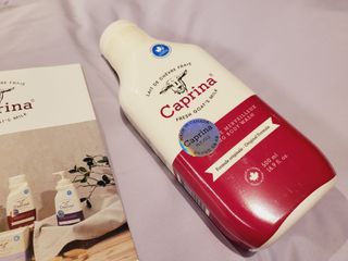카프리나 프레쉬 산양밀크 어메이징 바디워시 500ml(오리지널향) — 5점을 준 리뷰어가 2023년 4월 올린 사용 사진