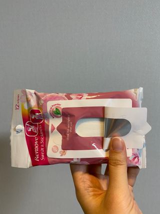 [심플리티] 한 장으로 향기롭게, 산뜻하게 바디시트 2종 + 랜덤향1개 총 3팩구성 — 3.5점을 준 리뷰어가 2021년 5월 올린 사용 사진