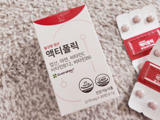 [리노브] 4세대 활성엽산 액티폴릭 270mg x 30정 — 5점을 준 리뷰어가 2022년 7월 올린 사용 사진