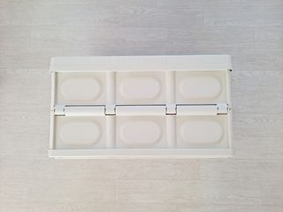 나무드 [nothing] 접이식 폴딩박스 수납 정리함 공간 리빙 박스 56L — 5점을 준 리뷰어가 2021년 10월 올린 사용 사진
