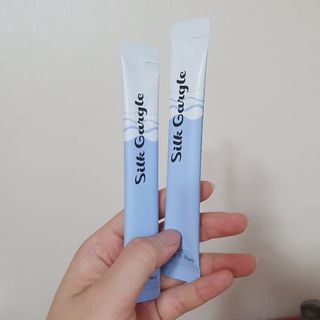 실크가글 실크단백질 함유 구강청결제 11ml 50포 — 5점을 준 리뷰어가 2021년 9월 올린 사용 사진