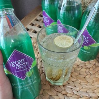 몽베스트 Montbest with Sparkling water Lime20병 — 5점을 준 리뷰어가 2021년 11월 올린 사용 사진
