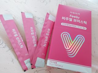 필리브 비주얼 브이스틱 — 5점을 준 리뷰어가 2021년 6월 올린 사용 사진
