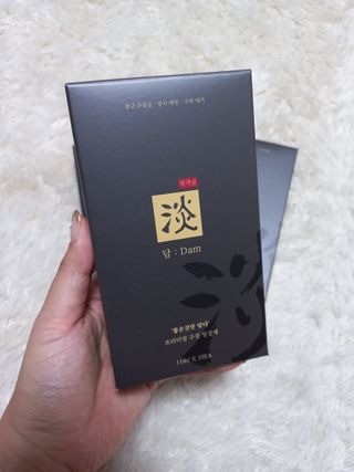 담소은 자극없는 무알콜 휴대용 한방가글 스틱 가글담 — 5점을 준 리뷰어가 2022년 8월 올린 사용 사진