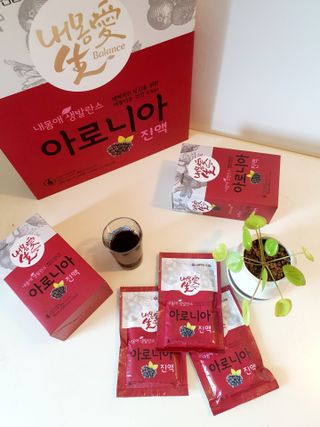서울약사신협_내몸애생발란스아로니아_70ml x 30포 — 5점을 준 리뷰어가 2021년 6월 올린 사용 사진