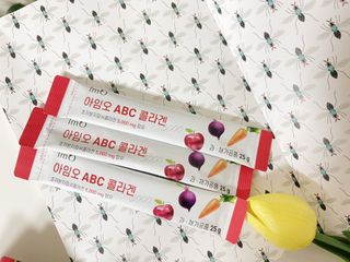 아임오 ABC 콜라겐 젤리 14포 — 5점을 준 리뷰어가 2022년 3월 올린 사용 사진