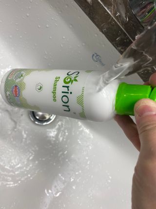 건선/아토피/트러블 두피 각질 케어 소리온 샴푸&플루이드 Shampoo & Fluid — 4점을 준 리뷰어가 2022년 3월 올린 사용 사진