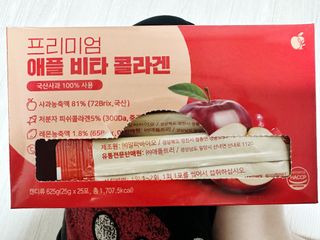 소담스퀘어 상암 [애플트리] 프리미엄 애플 비타 콜라겐 — 5점을 준 리뷰어가 2022년 12월 올린 사용 사진