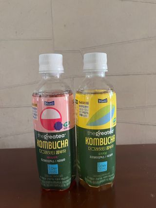 더그레잇티 콤부차 [매일유업] 더그레잇티 44kcal 콤부차 300ml *12개입 (오리지널 6개+베리리치 6개) — 5점을 준 리뷰어가 2023년 8월 올린 사용 사진