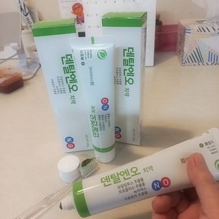 프리마인 유해균 뿐만 아니라 유익균까지 씻어내는 치약은 그만, 건강한 구강환경을 만드는 덴탈엔오 — 5점을 준 리뷰어가 2022년 6월 올린 사용 사진