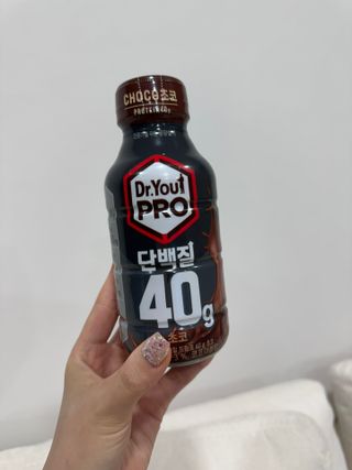 닥터유 프로 단백질 드링크 40g 초코 닥터유 프로 단백질드링크 40g 초코 — 5점을 준 리뷰어가 2024년 9월 올린 사용 사진