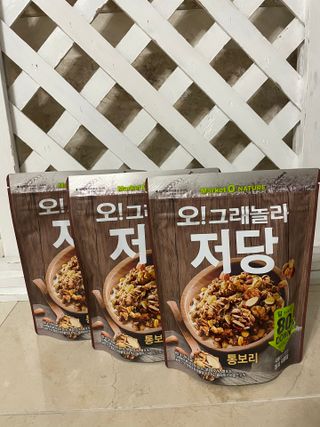맛있게 먹어도 당 1g 대, 오!그래놀라 저당 통보리 — 5점을 준 리뷰어가 2025년 1월 올린 사용 사진