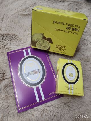 몽베스트 위드더 블랜딩 하우스 _레몬 블랙티 — 5점을 준 리뷰어가 2022년 12월 올린 사용 사진