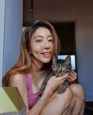[세싹보울] 세균 싹~ 사라지는 셀앤핏 펫 항균동 애견식기 — 3.5점을 준 리뷰어가 2021년 6월 올린 사용 사진