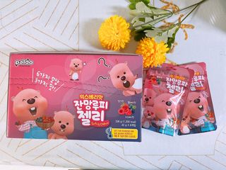 [팔도] 잔망루피젤리 믹스베리맛 42g 8개 — 4.5점을 준 리뷰어가 2022년 2월 올린 사용 사진