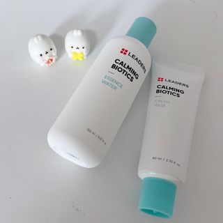 리더스코스메틱 리더스 카밍 바이오틱스 #1등 진정 기획세트 [에센스 워터150ml + 크림 마스크80ml] — 5점을 준 리뷰어가 2022년 8월 올린 사용 사진