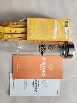 주식회사 씨크릿비에프랩 마시는 아미노산 아미토리 열대과일맛 14포 [1포, 5g / 보틀증정] — 5점을 준 리뷰어가 2023년 2월 올린 사용 사진