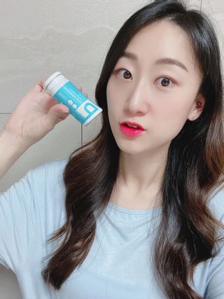 메디타민 인체유래 비피더스 포스트 프로바이오틱스 — 5점을 준 리뷰어가 2021년 9월 올린 사용 사진
