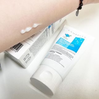 랑벨 수퍼내츄럴 아쿠아 수딩 크림 100ml — 5점을 준 리뷰어가 2022년 4월 올린 사용 사진
