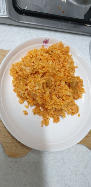 [푸딩팩토리] 요잇조잇 닭갈비 닭가슴살/김치 닭가슴살 곤약볶음밥 2종 (김치볶음밥 2개 닭갈비 볶음밥 1개) — 4점을 준 리뷰어가 2022년 7월 올린 사용 사진