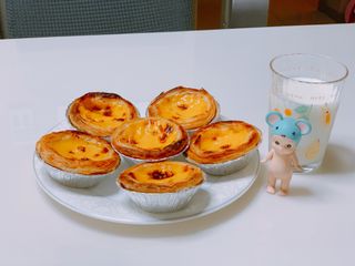 디앙뜨 포르투갈 에그타르트 오리지널 맛+패션후르츠 맛 중 택1 — 4점을 준 리뷰어가 2021년 7월 올린 사용 사진
