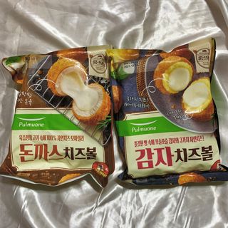 [풀무원] 치즈볼 2종-돈까스치즈볼, 감자치즈볼 — 5점을 준 리뷰어가 2021년 4월 올린 사용 사진